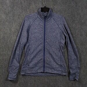 Outdoor Research Jacket Womens Medium Blue Melody Full Zip Stretch Knit